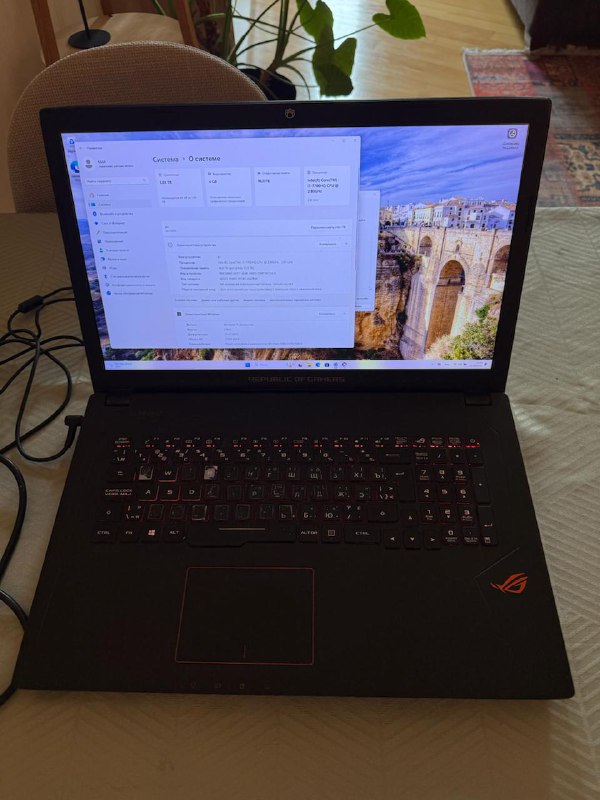 Ноутбук Asus GL753V Intel i7 Nvidia GTX 1050 Ti 16GB 1TB 3