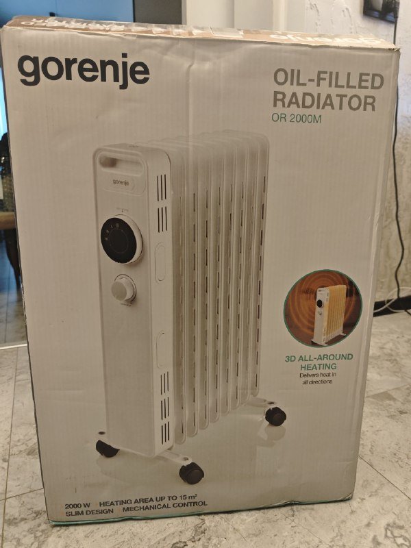 Масляный радиатор Gorenje OR2000M