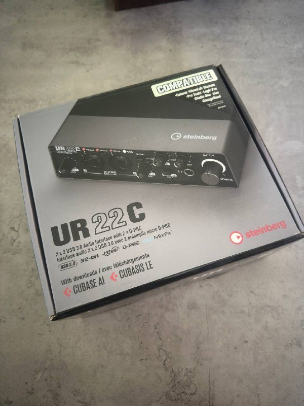 Аудиоинтерфейс Steinberg UR22C
