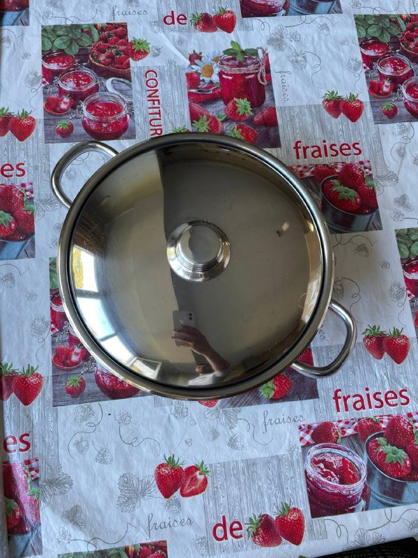 Нержавеющая жаровня с крышкой из Турции 3