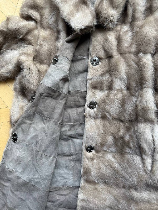 Итальянская норковая шуба 42–44 размер 8