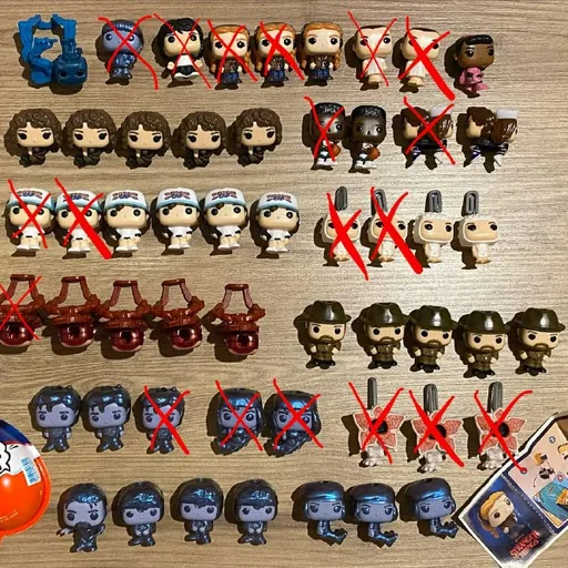 Фигурки Kinder Joy, Stranger Things