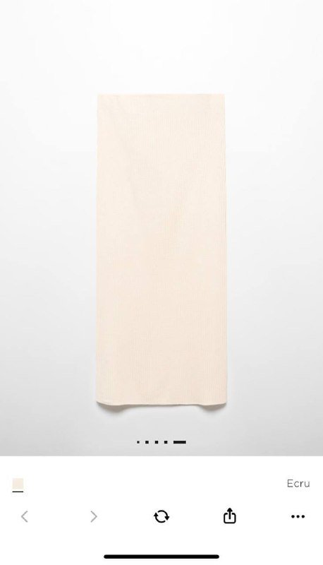 Юбка Mango размер S бежевая новая 4