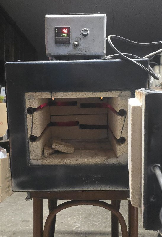 Муфельная печь с термостатом rex 100 и ардуино