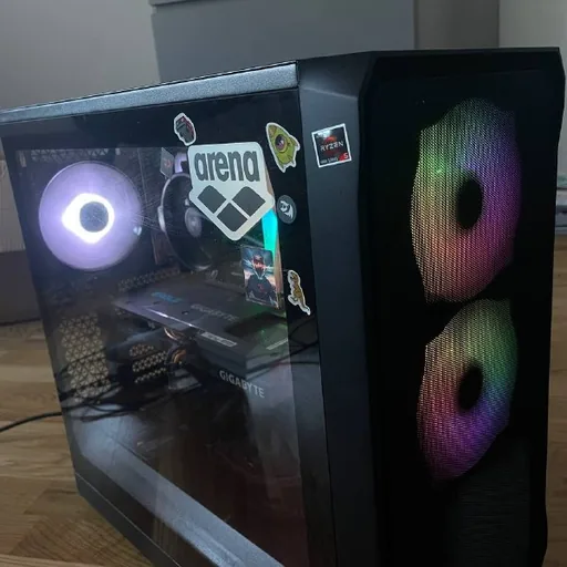 Игровой ПК Ryzen 5 4500, RX 6600 8GB, 1TB SSD