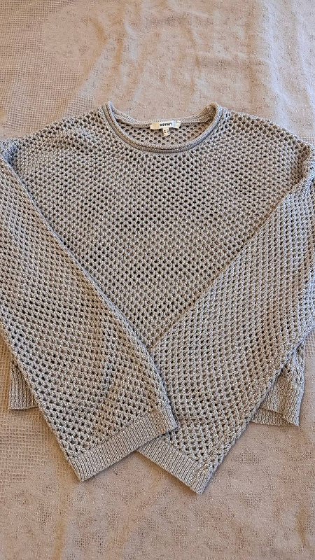 Штаны wide leg Zara, серьги, демисезонные полусапожки, кофта-сетка 3