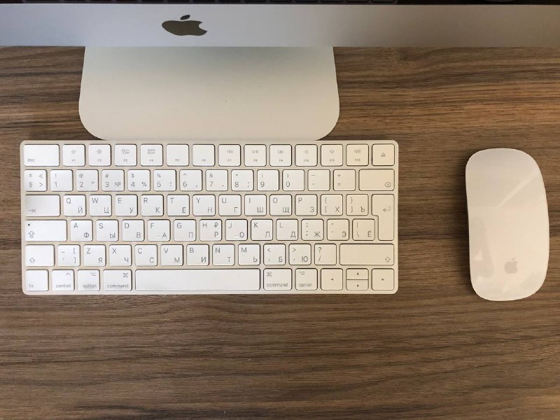 iMac Retina 5k 27 2019 с Magic Keyboard и Magic Mouse 5