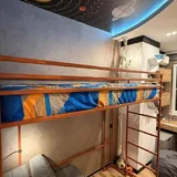 Кровать металлическая, матрас, диван 2