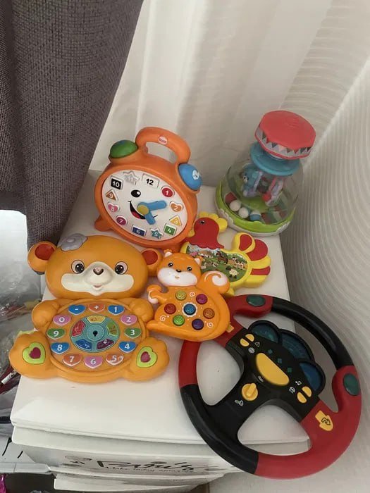 старые детские игрушки