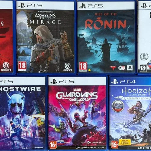 Игры для PlayStation PS4, PS5