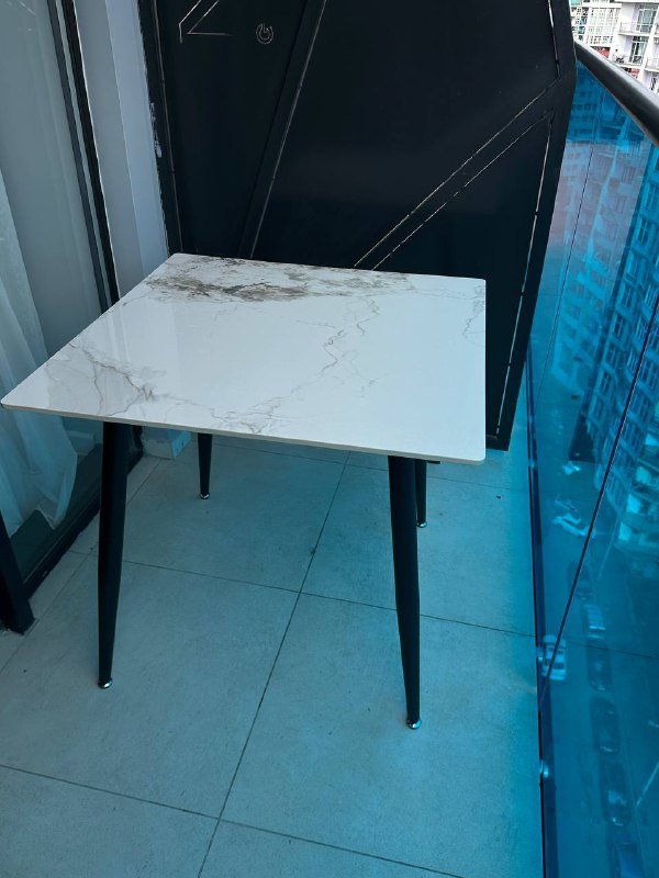 Стол 80x80, 2 стула 4