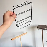 Подставки для украшений, наклейки для подвесок 4