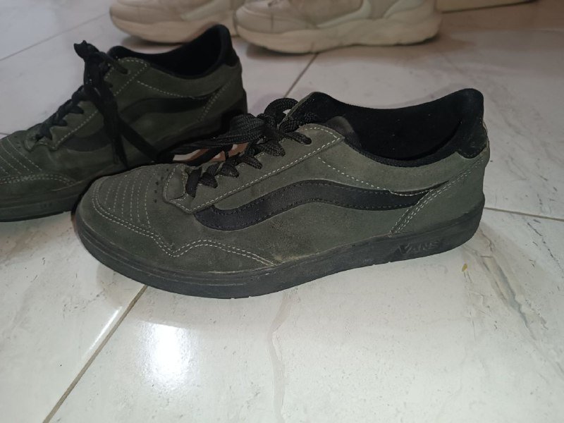 Vans cruze dark green shoes size 38 5