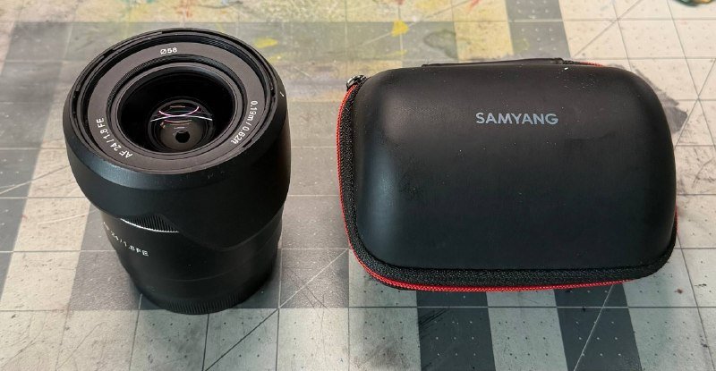 Sony Alpha NEX-5, Samyang 24mm F1.8 объектив, макрокольца Meike 5
