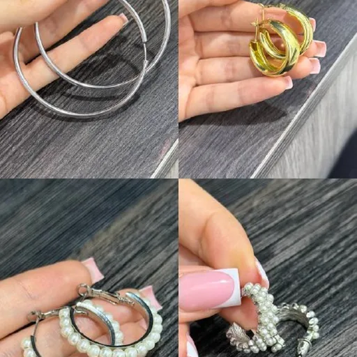 Costume jewelry earrings