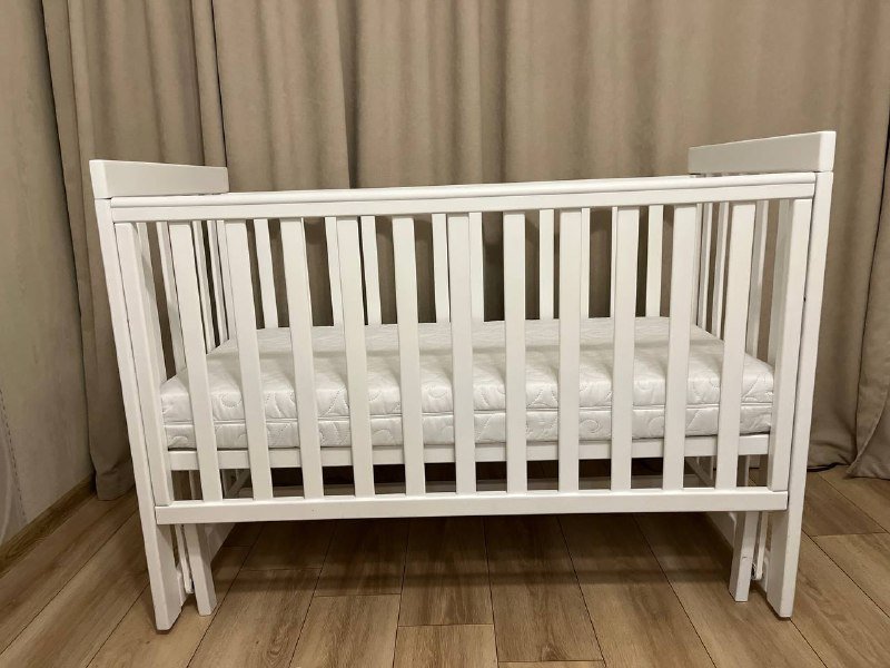 Детская кроватка 120x60 и ортопедический матрас 4