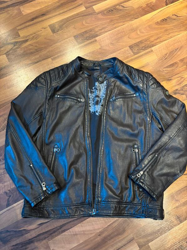 Кожаная куртка Gipsy xl, куртка Barney Originals, бомбер Barneys Originals, обувь Nike, Reebok, Vans 6