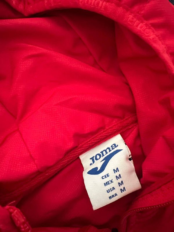 Тёплая кофта Joma с капюшоном, размер М 2