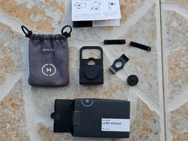 Moment Anamorphic 1.33x Mobile Lens комплект с адаптером и креплением 8