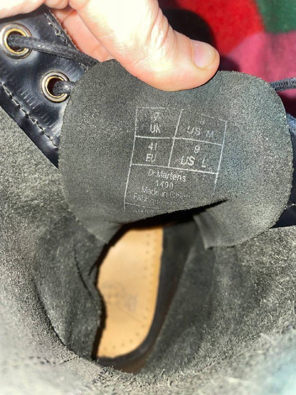 Женский рюкзачок Dickies, Кожаные ботинки Dr. Martens 41 размер 7