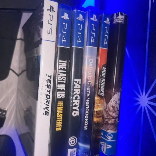 Игры для PS4/PS5, 5 дисков