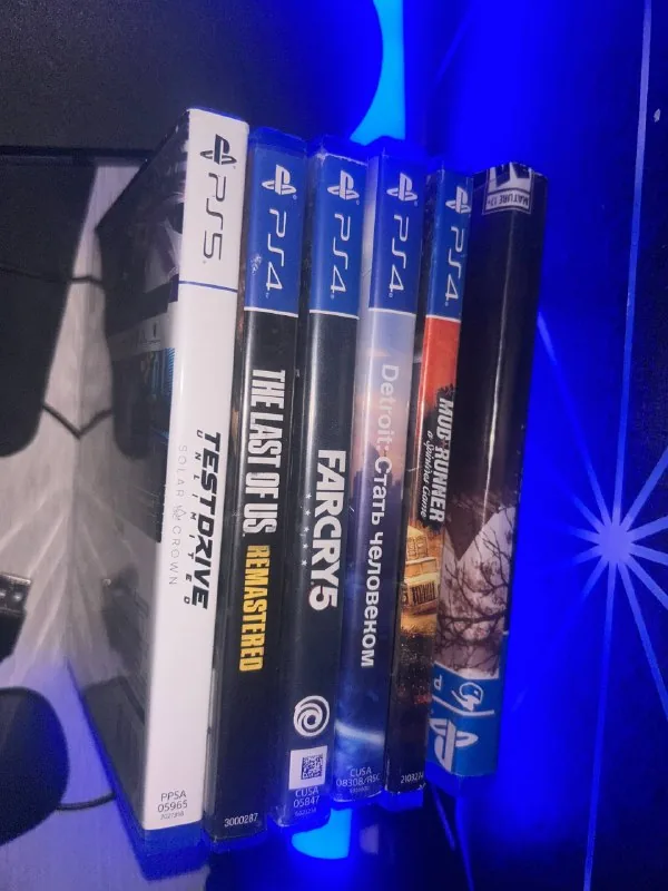 Игры для PS4/PS5, 5 дисков