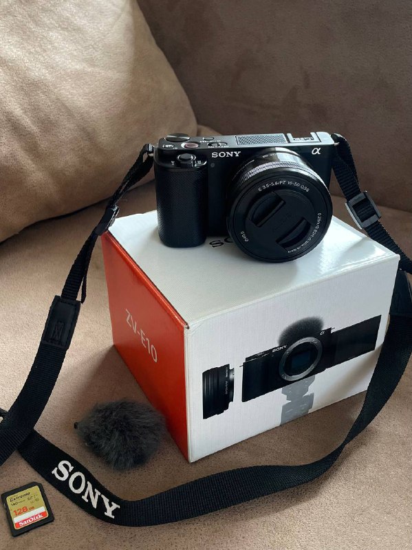 Sony ZV-E10 camera for sale