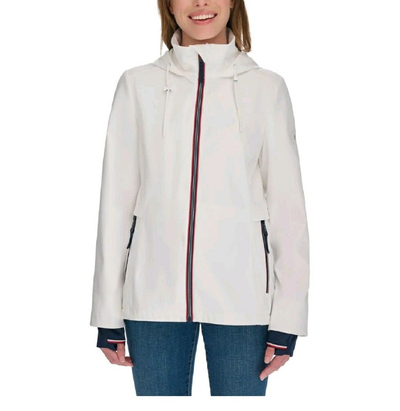 Оригинальная куртка Tommy Hilfiger белая размер М 2