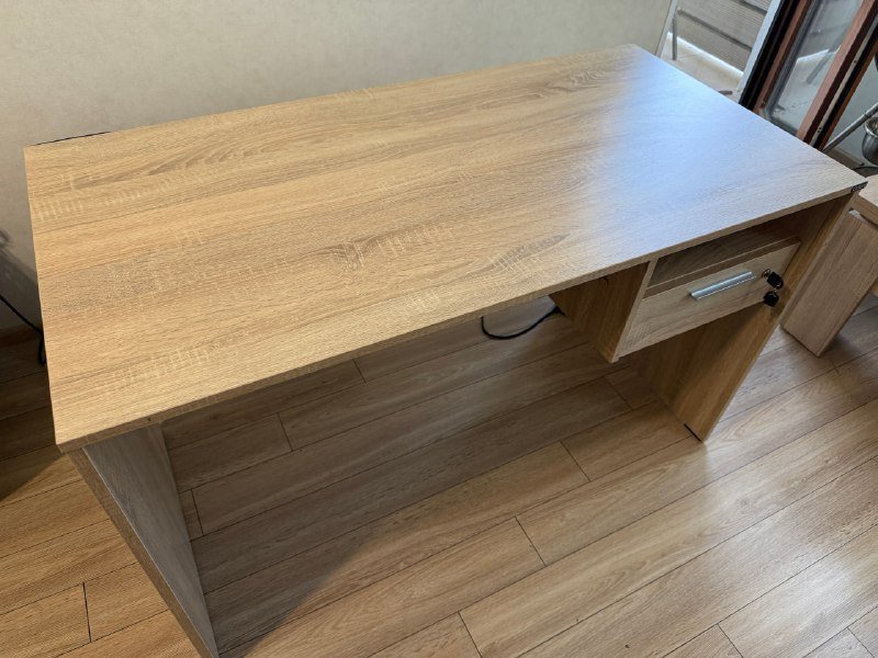 Письменный стол с ящиком, стол трансформер журнальный-обеденный