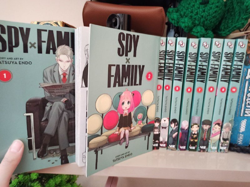 10 томов Spy Family для коллекции 2