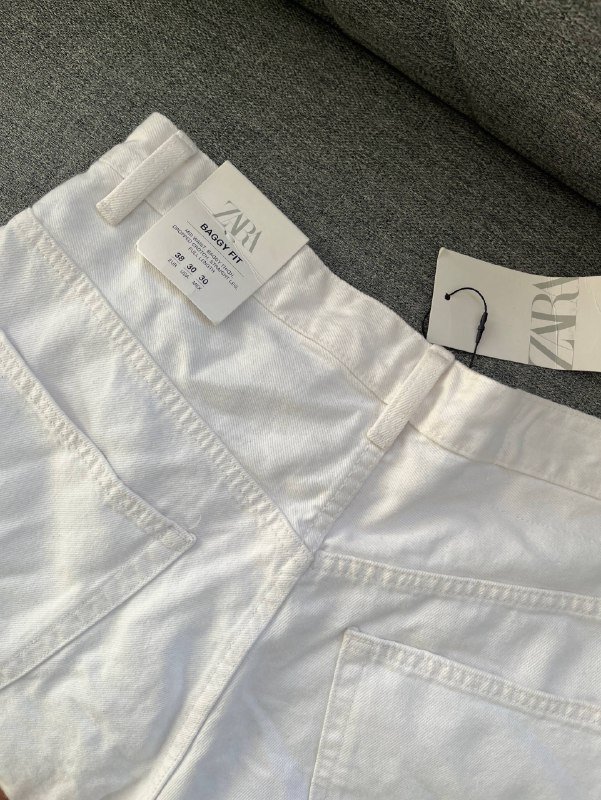 Джинсовая куртка, белые джинсы Zara 9