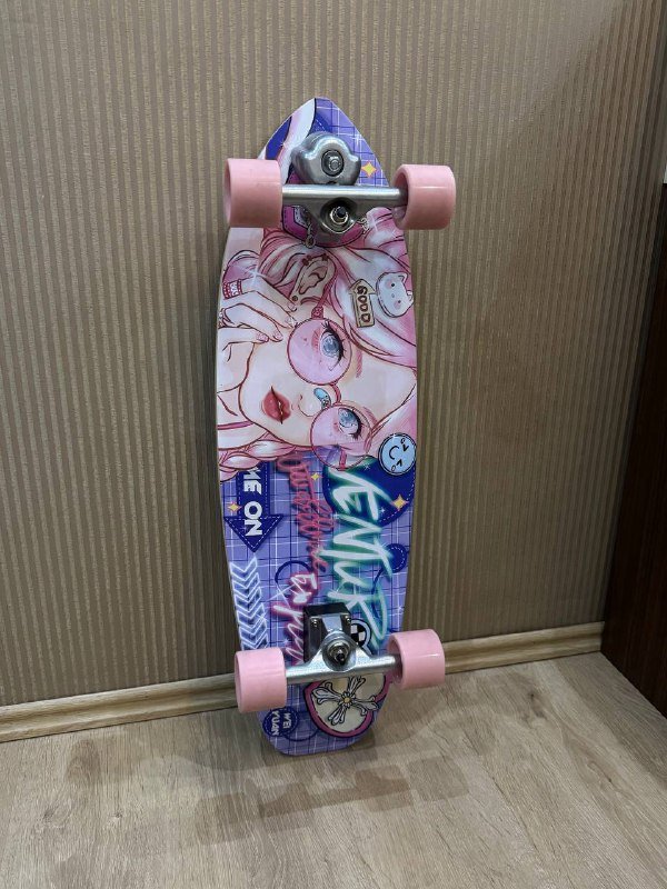 Лонгборд скейтборд с сумкой 3