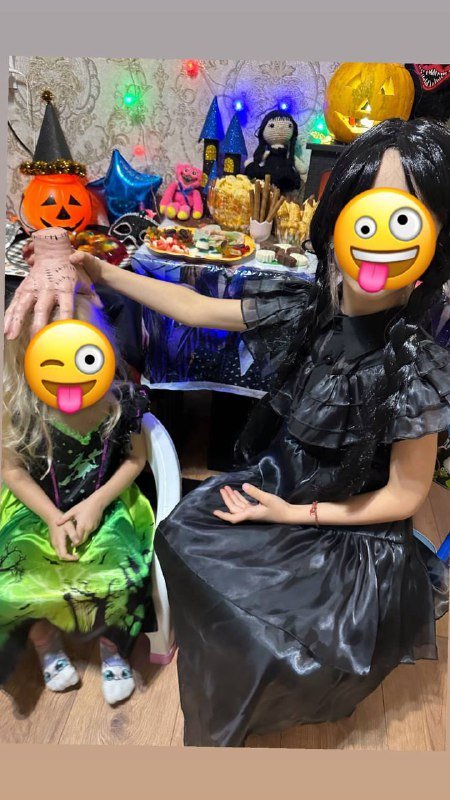 Костюм Венздей и парик на 6-10 лет 3