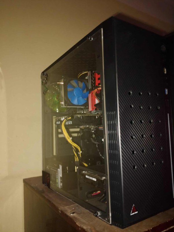 i3 9100 компьютер, 16GB RAM, GTX 1660, SSD 240, HDD 500