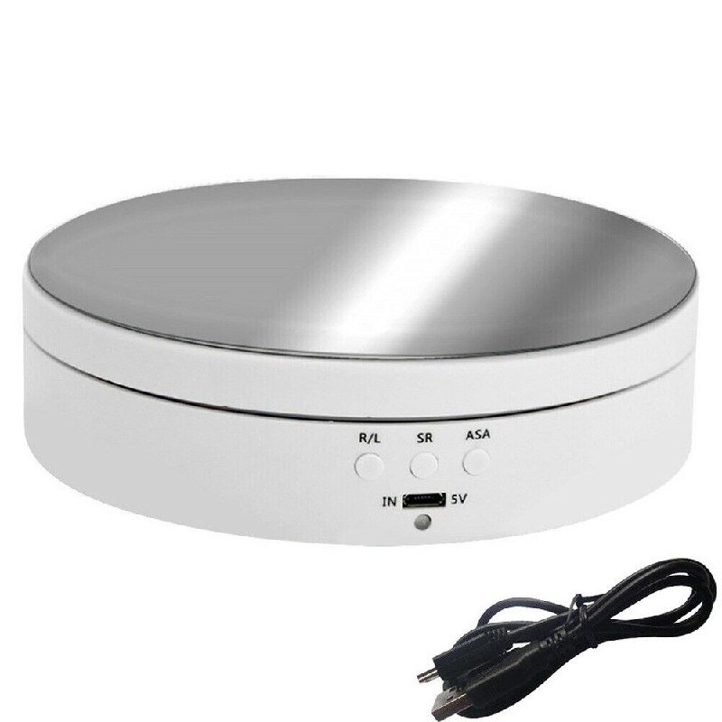 360° электрическая моторизованная вращающаяся подставка для фото и видео