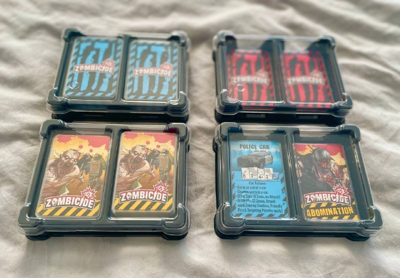 Настольная игра Zombicide с дополнениями и органайзерами 3