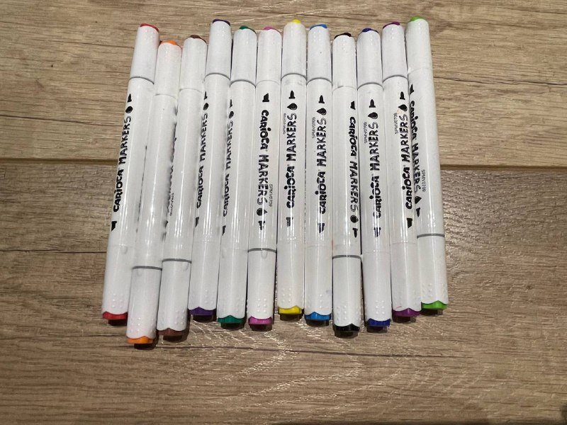 Фломастеры моющие 12 шт 7