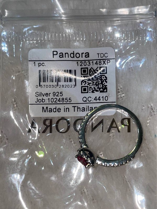 кольцо PANDORA 17-18 размер 3