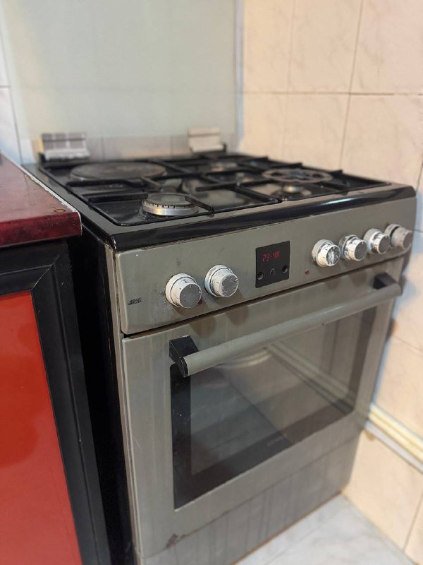 Плита газовая, стиральная машина LG б/у