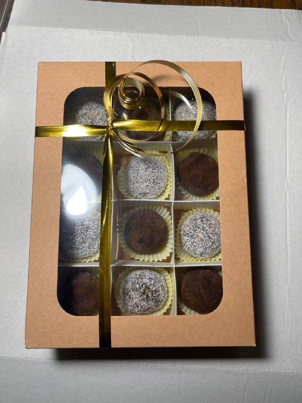 Конфеты без сахара на основе фиников, манго кокос шоколадные 2