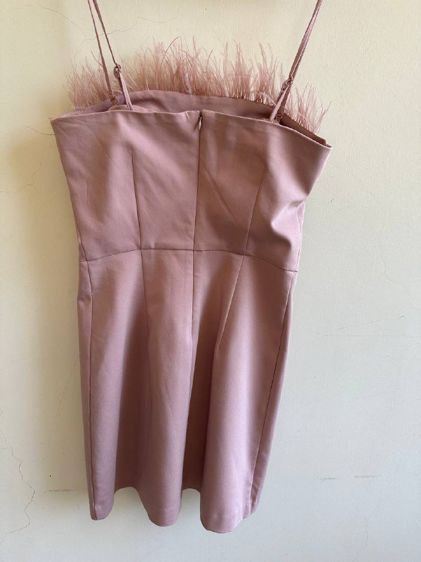 бледно-розовое коктейльное платье MOHITO 4