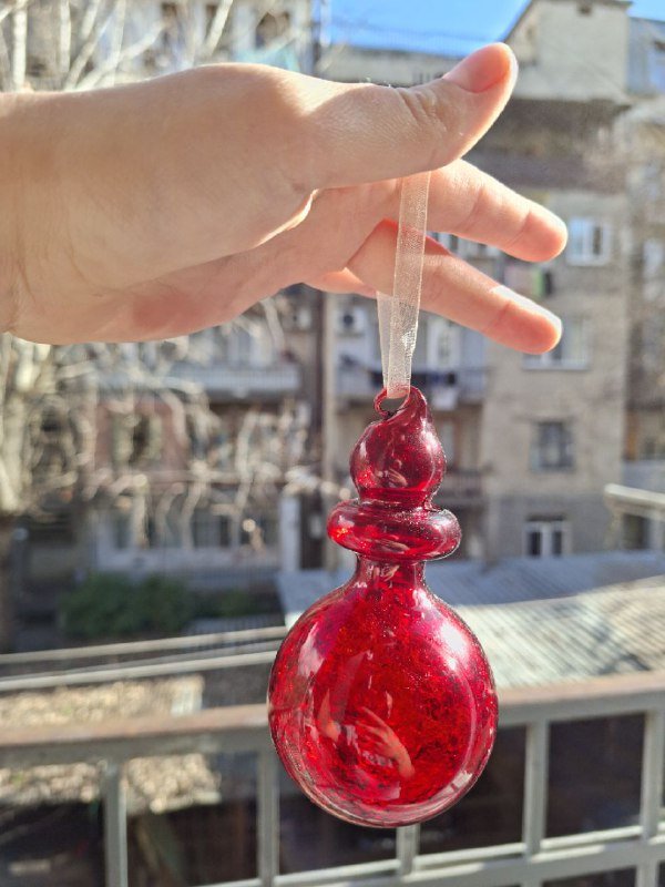 Новогодние игрушки, звезда 3