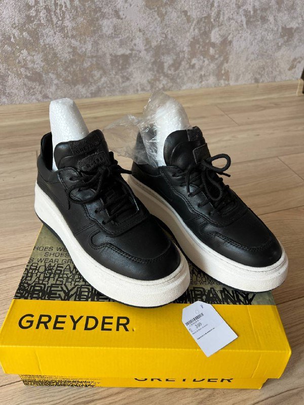 Кеды Greyder из натуральной кожи 37 размер