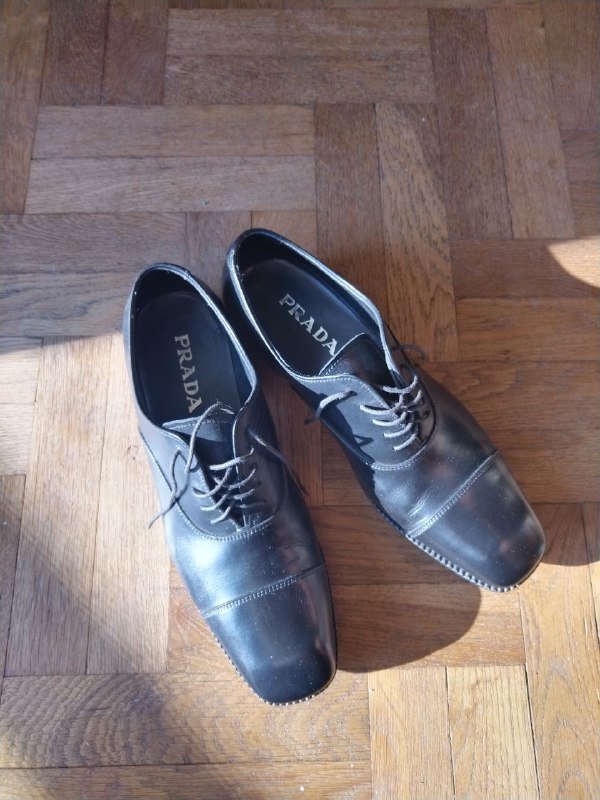 Мужские классические туфли Оксфорды PRADA 2