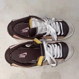 Женские Nike кроссовки, белые, бежевые 6