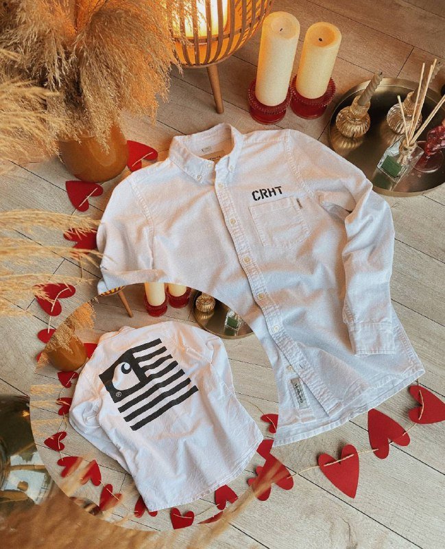 Белая джинсовая рубашка Carhartt WIP, рабочая рубашка, синее поло, рубашка Carhartt WIP Club Pacific