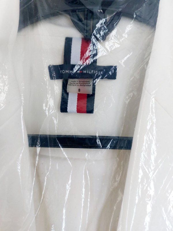 Tommy Hilfiger белый женский пиджак размер 8 или М 2