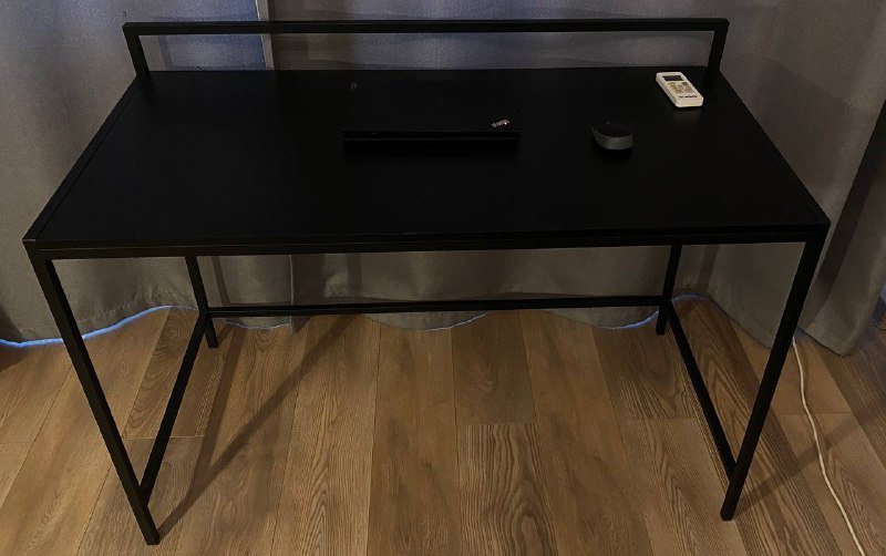 Компьютерный стол Jysk, компьютерное кресло 4