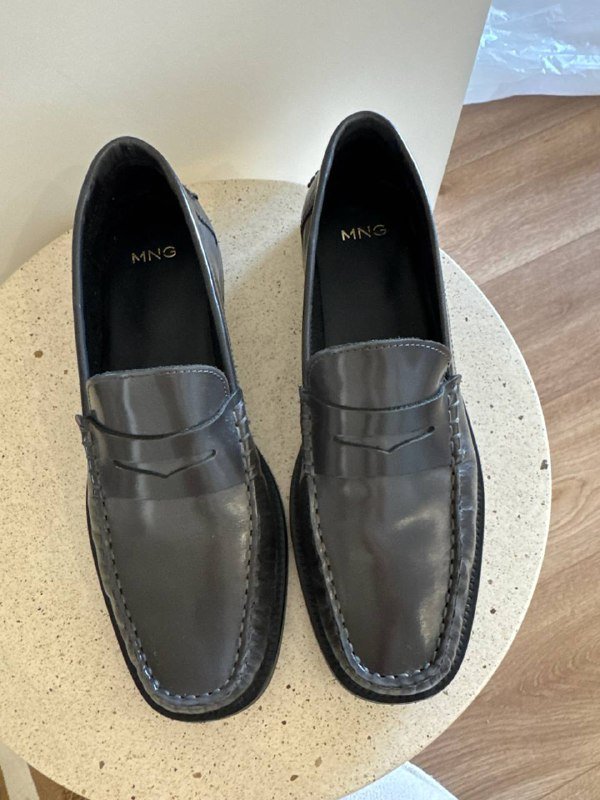 Макасины лоферы кожа Mango 39 размер