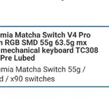 DAHUK Lumia Matcha V4 Pro свитчи 3
